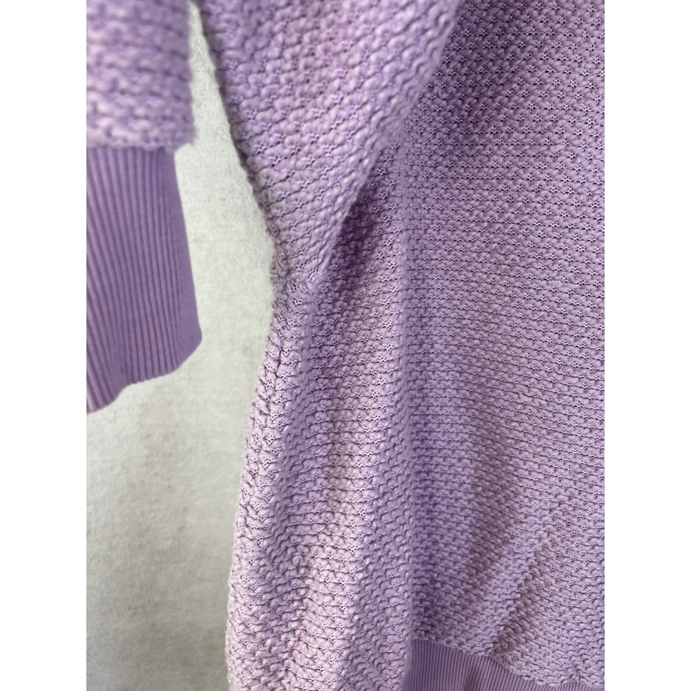 Marine Layer Birdseye Sweatshirt in Lavender M - Picture 5 of 8
